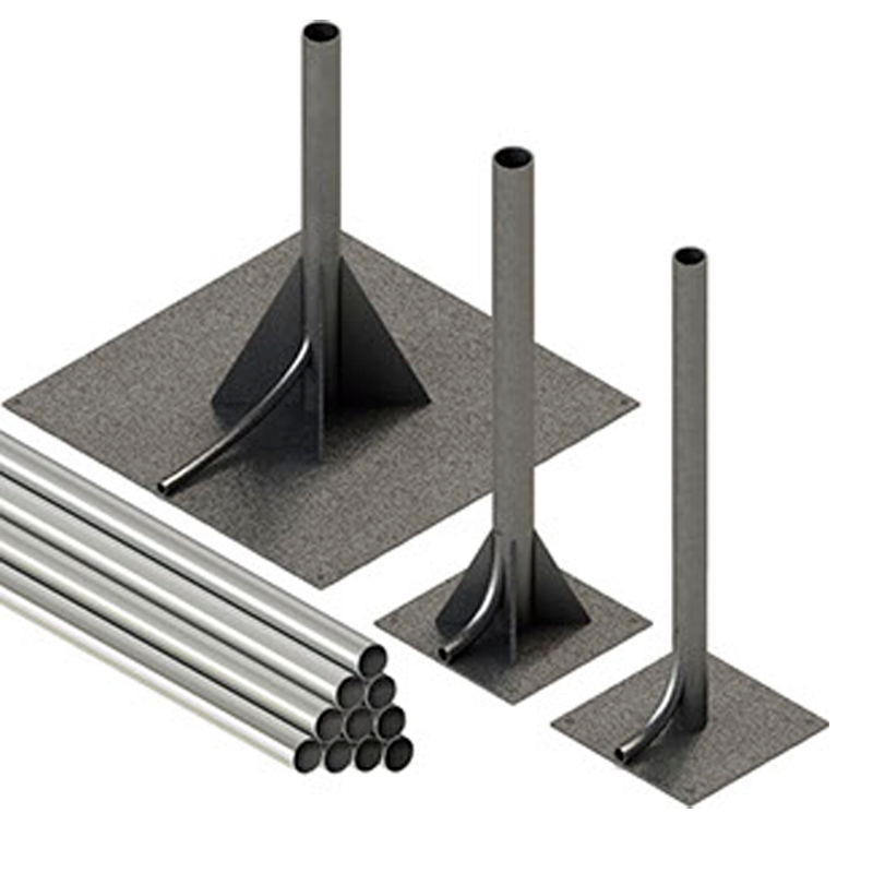 MASTIL DE A. INOX DE 6 MT. C/OREJAS